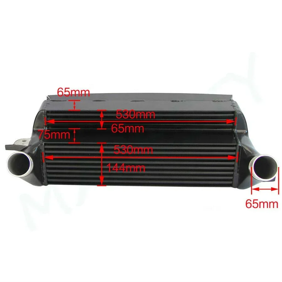 

China Manufacture Full Aluminum Intercooler For Fords Mustang 2.3L EcoBoost Directs Bolt On 2015-2017