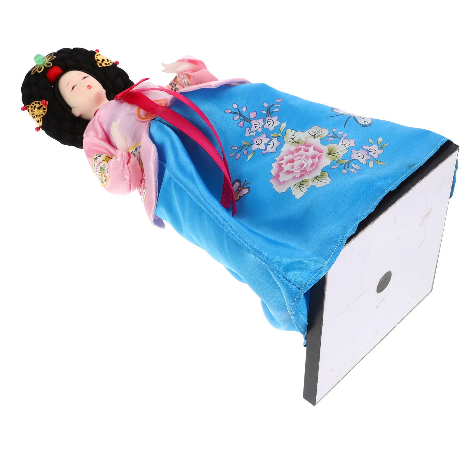 

Korean Ornaments Hanbok Figurine Toys Dolls Traditional Decors Silk Handicraft Figure Miss