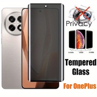 3PCS Anti-Spy Privacy Tempered Glass for OnePlus 13R 13 12R 11 11R 10Pro 10T 9 9R 9 RT 5G 8R 8Pro+5G 7Pro 7T 6T Screen Protector
