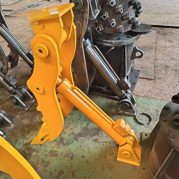 Mini Excavator Rake Small Digger Loosening Attachments for 6-8T Excavator Cleaning Gravel and Weeds Accessories view 5