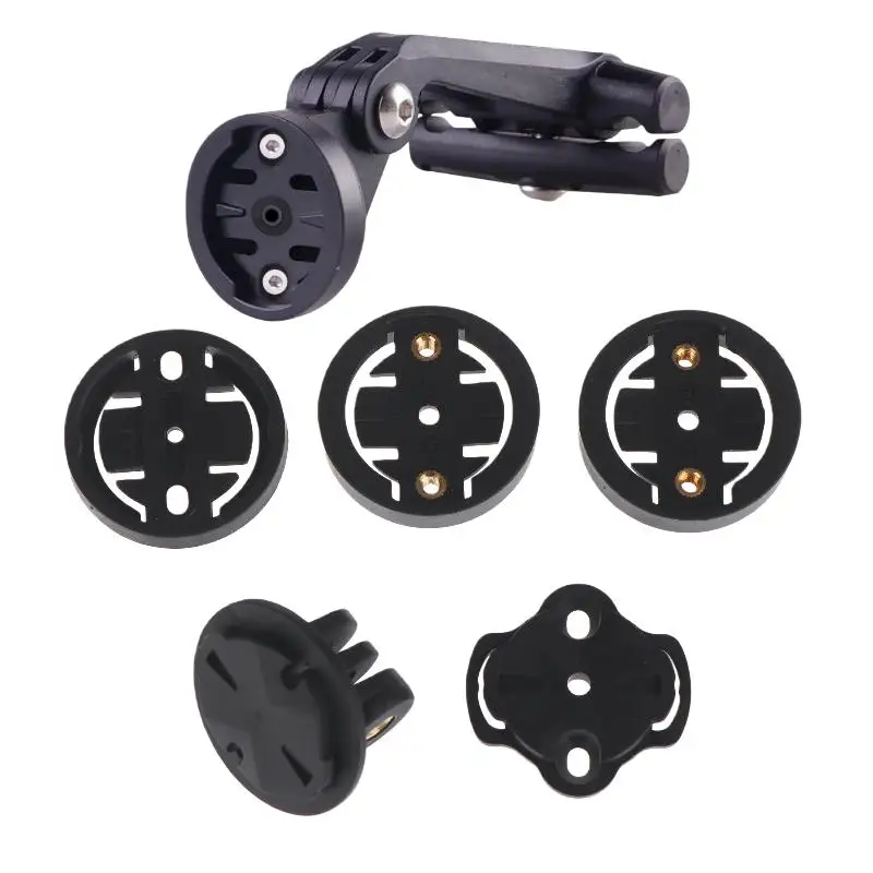 New 1/2/3/5Pcs Bike Stem Top Cap Holder Bicycle Computer Mount Bracket Replacement Insert Adapter For Garmin Computer view 4