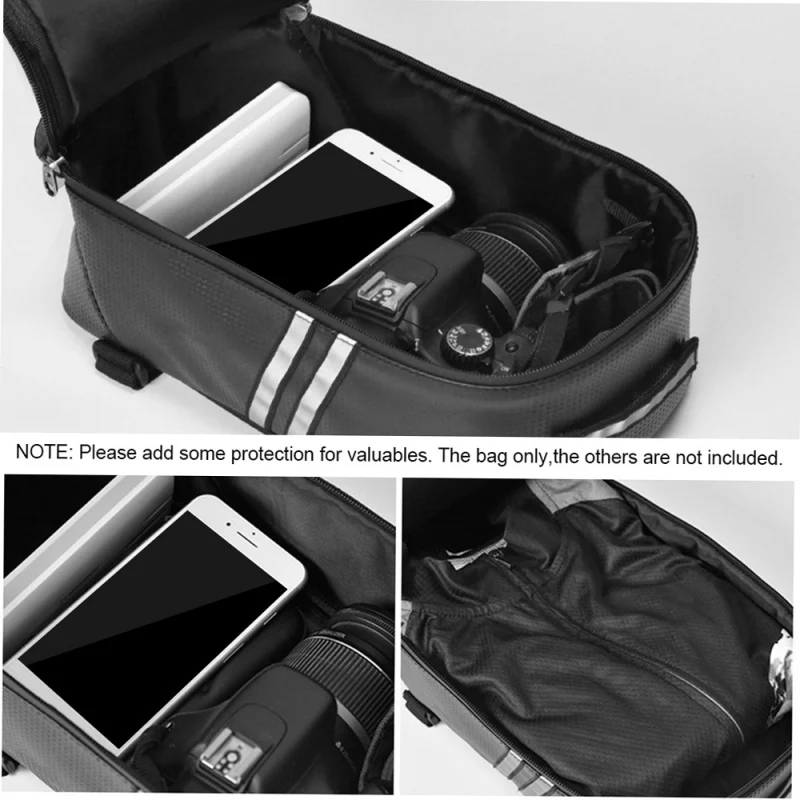 Fahrrad-Gepäckträgertasche 7L Fahrrad-Hecktasche Wasserabweisende Fahrradträgertasche mit Wasserdichter Regenhülle Fahrradausrüstung für MTB Rennrad – Detail 13