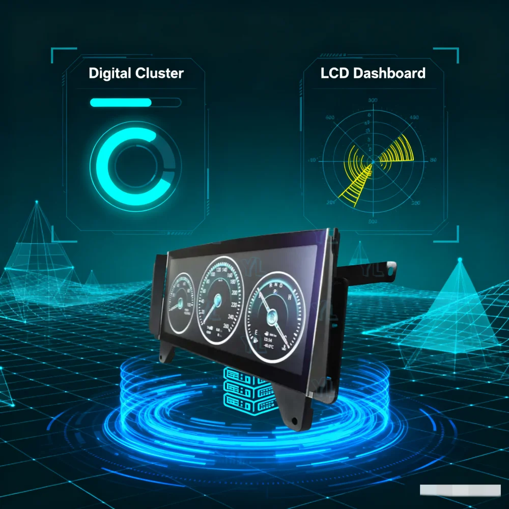 

НОВЫЙ ЖК-дисплей для автомобиля RHD LHD для Rolls-Royce Phantom Family 2004-2013 цифровой кластерный спидометр приборная панель дисплей приборной панели