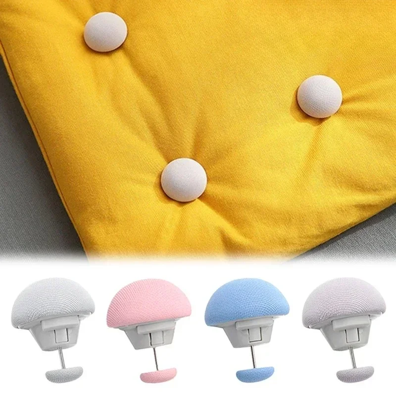 20-80PCS Mushroom Head Duvet Clip Bed Sheet Fastener No Needle Sewing Release Non Slip Ring for Quilt Cover Mattress Holder