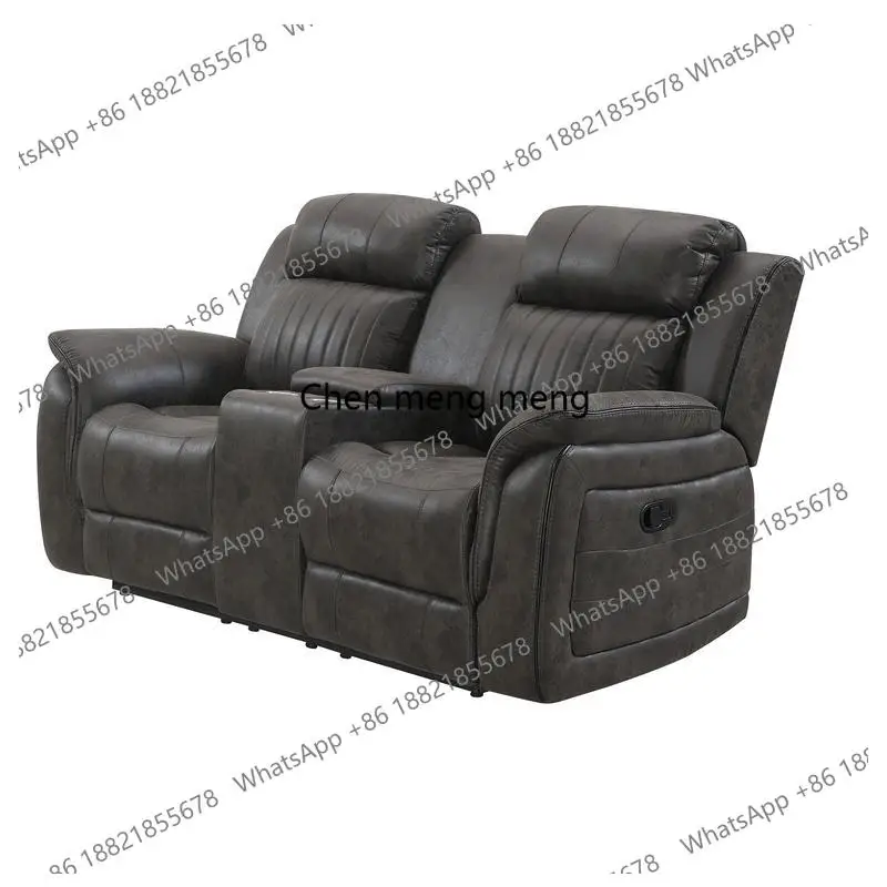 2PC Living Room Sofa Set - Stylish Grey Upholstery, Comfortable Design for Modern Homes