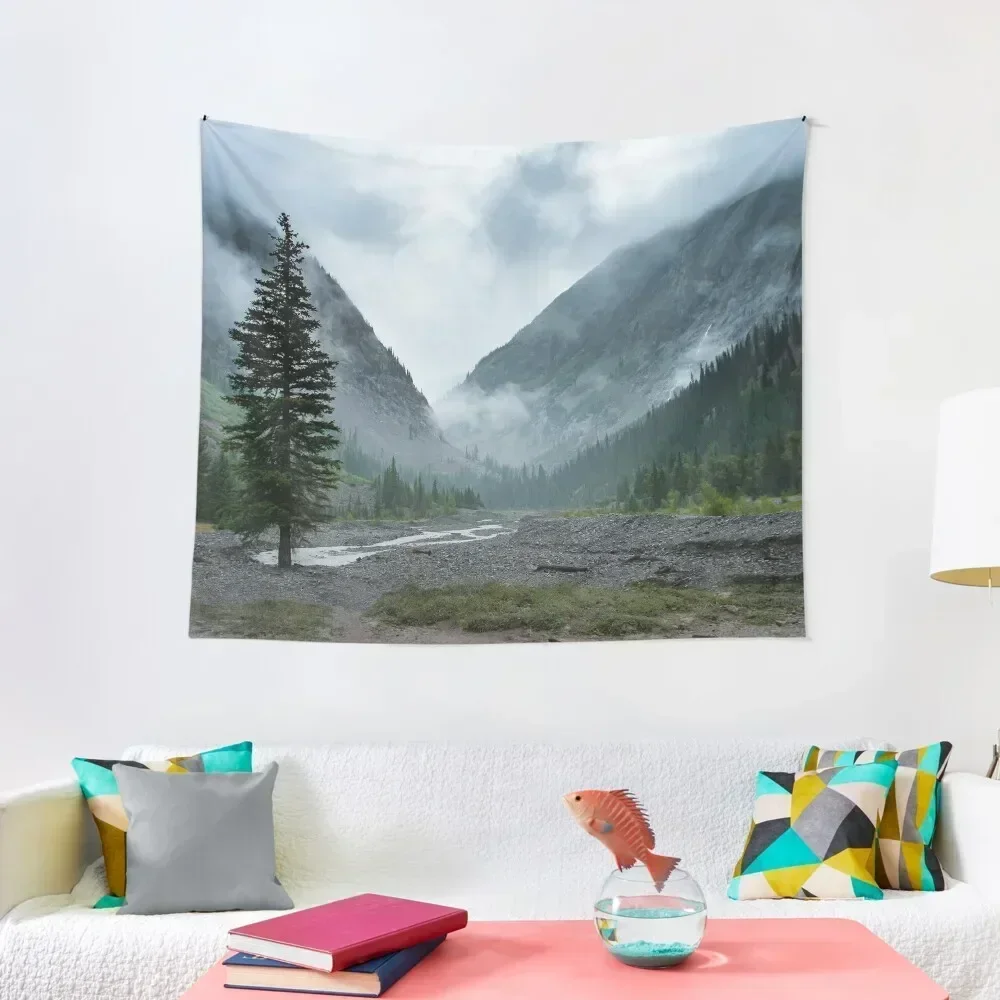

Foggy Forest Valley Tapestry Home Decorators Cute Room Things Room Decor Aesthetic Tapestry