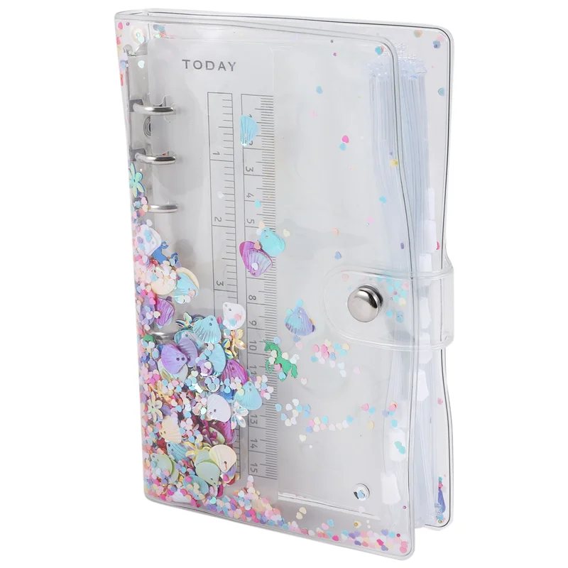 Optimal A6 Binder,Budget Binder,Used For Budgeting,Budget Planning Notepad, Cash Envelope Binder, Pink With Budget Envelope