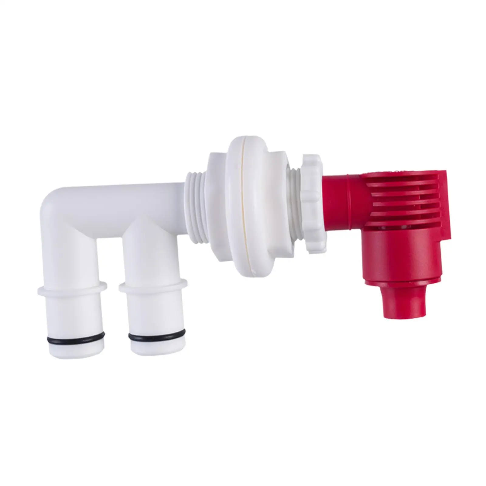 Pump Out Aerator Combo Professional Boat Plug Baitwell Aeration Nozzle for Easy Water Drain and Recirculation