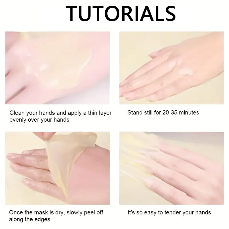 

Collagen Hand Mask Whitening Knuckles Joints VC Turmeric Moisturizing Nourishing Feet Hand SPA Skin Care Beauty Health Korean