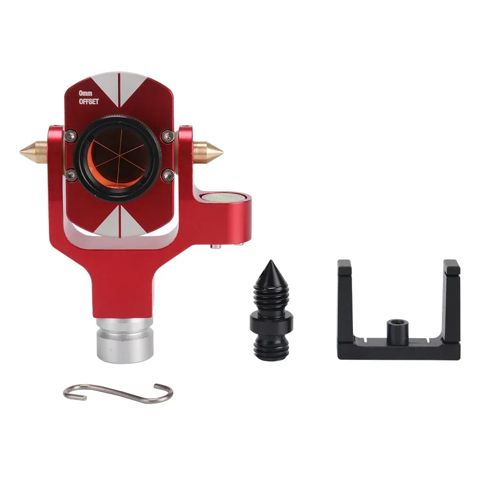 MP062 0/-30 Offset Mini Prism With Side Bubble Level