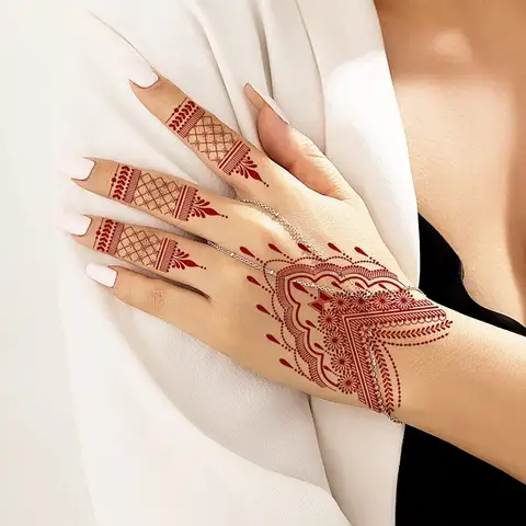 8 best sales मेंहदी स्टिकर - №2