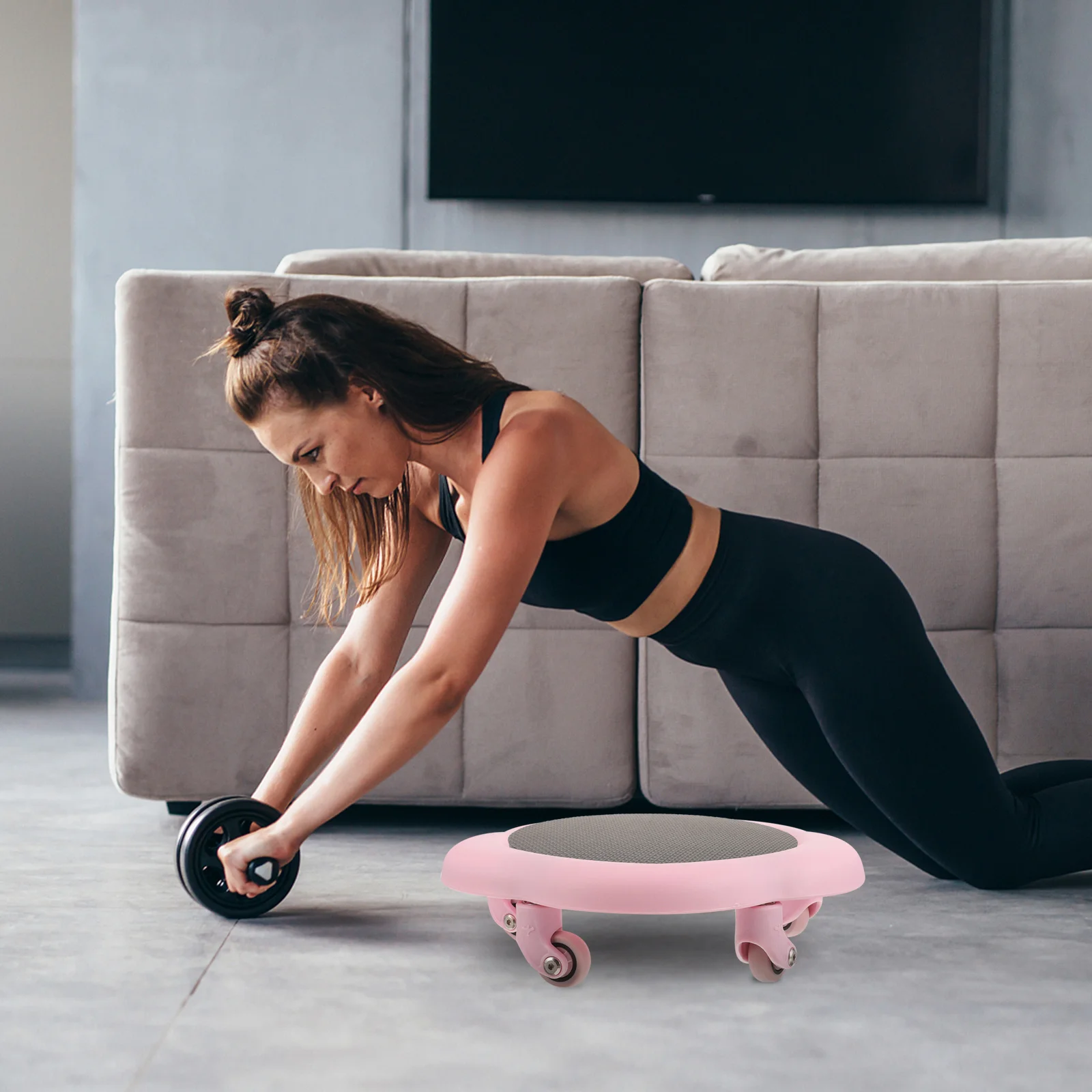 

1pcs Abdominal Disc Fitness Sliding Plate Adjustable Workout Slider Rolling Discs For Women Abdominal Training Board Exercise