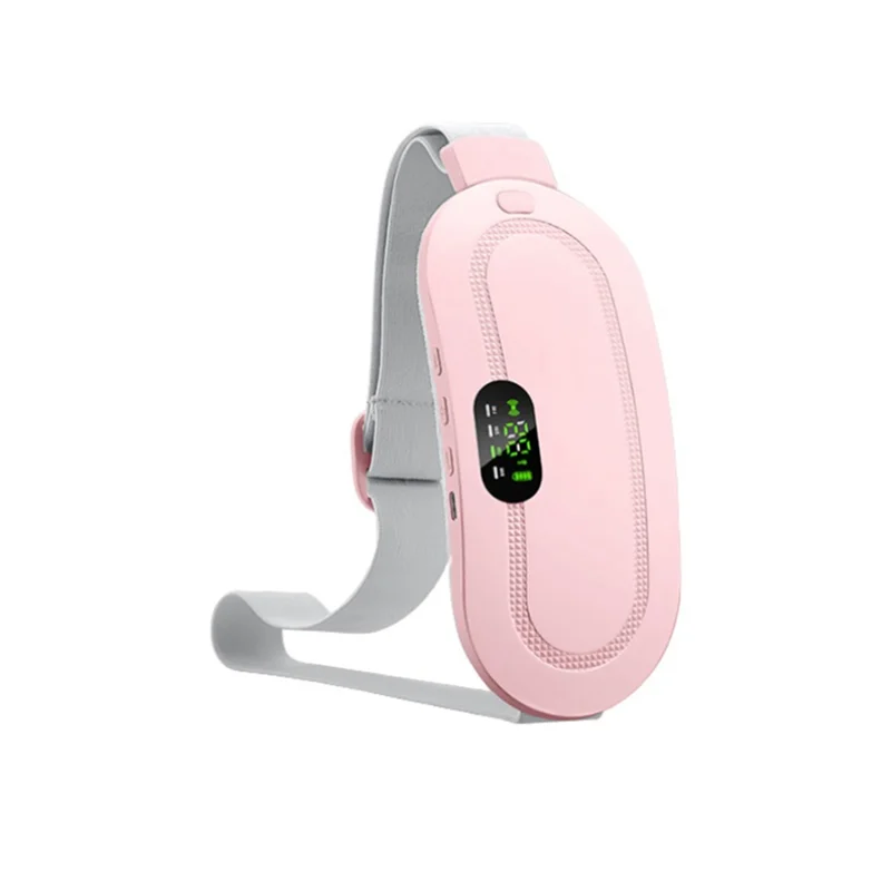 ABWR-almohadilla térmica Menstrual cinturón de palacio cálido inteligente alivio del dolor de cintura útero masajeador Abdominal vibratorio cinturón eléctrico A Du