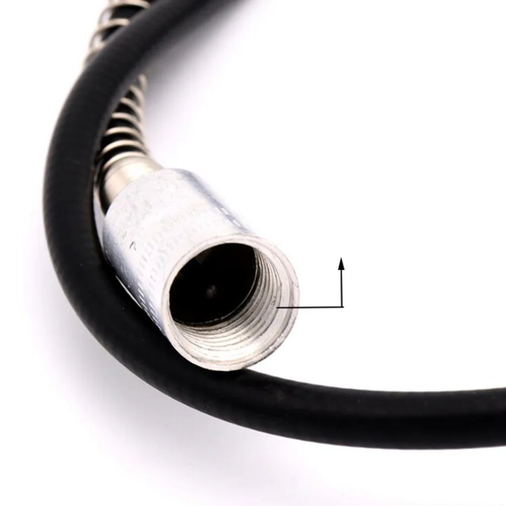 Extensión de herramienta de eje flexible para trabajo en espacios estrechos con eje Flexible de 360 grados, extensión de taladro Flexible negra, 1 Uds.