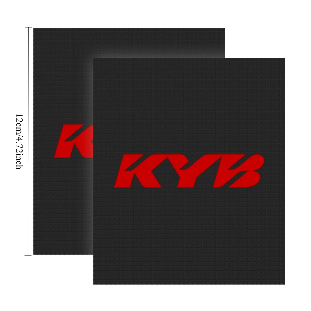 1Set KYB Style Motorcycle Handlebar Wrap Sticker, Universal Damping Protection Decal for Scooter & Off-Road Motorcycles