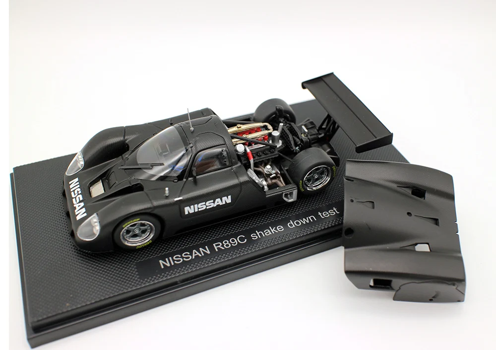 Ebbro 1/43 R89C shake down test Diecast Alloy Toys Racing car model for collection #44790