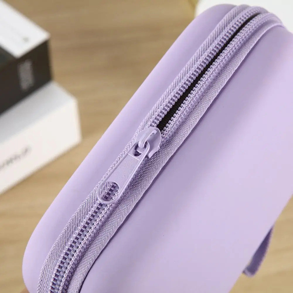 New Large Capacity Travel Storage Bag Lightweight Waterproof Pill Organizer Bag Divided Interior PU Small Medicine Bag