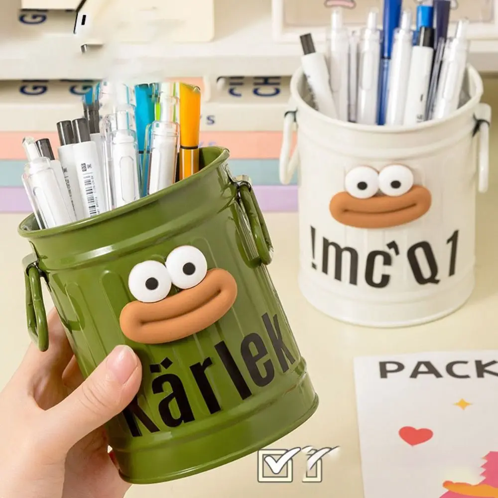 

Large Capacity Cartoon Pen Holder Simple Storage Tool Students' Office Stationery Funny Long Legs Pen Holders