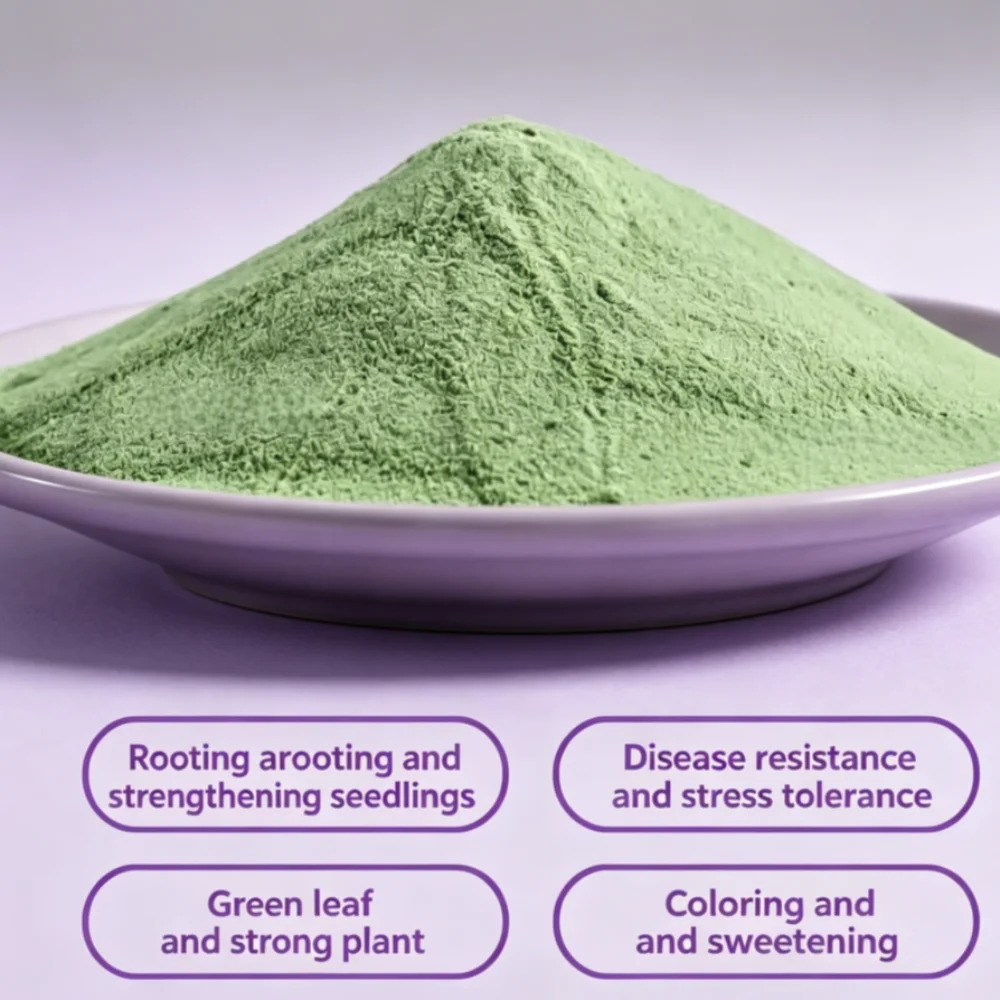 Natural Organic Seaweed Extract Water Soluble Fertilizer Seaweed Powder Root Growth Enhancer For Potted Plants Vegetables Fruit