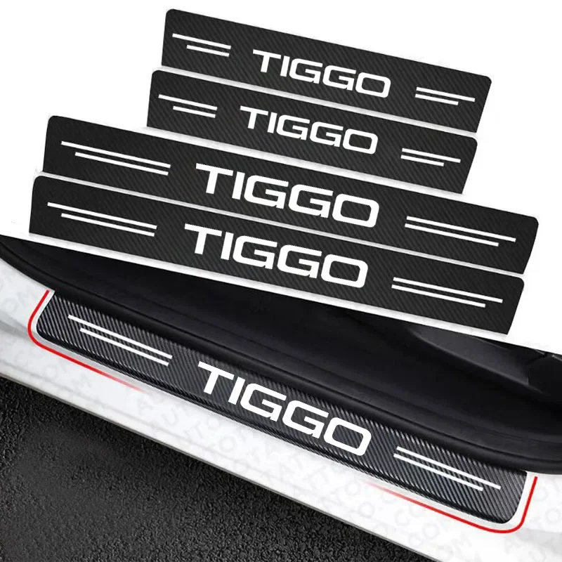 Door Sill Protector Pedal Cover Anti-scratch Strip Protective Strip For Chery TIGGO 3 4 5 7 Pro 8Pro Max A1 A3 A5 car Accessorie