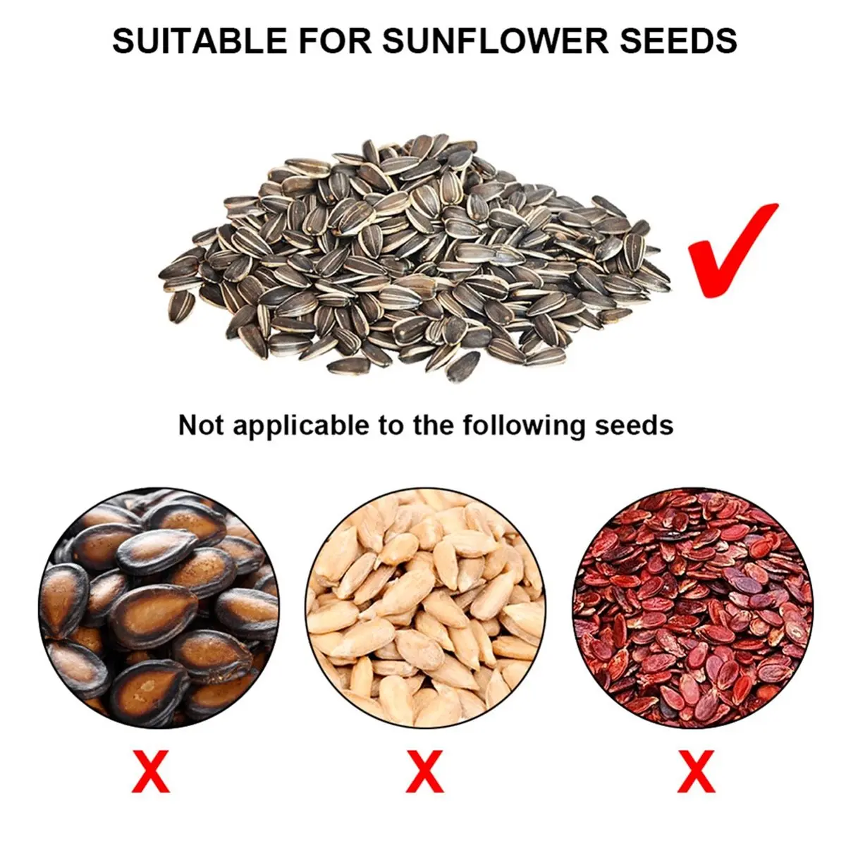 New Supplies Shelling Machine Electric Melon Seeds Machine Peeling Melon Artifact Sunflower Seeds Peeler Lazy Tool Child Assist