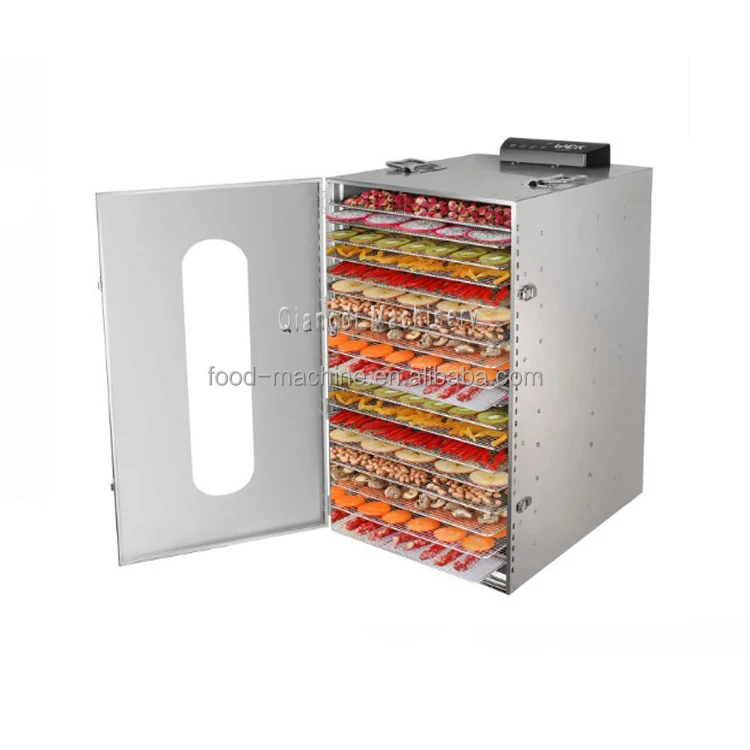 التجارية 20 صواني الفولاذ المقاوم للصدأ اللحوم الغذاء الفاكهة الخضار آلة مجفف ديهيدراتور #4