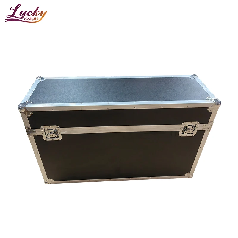 

Professional Aluminum TV Flight Case Custom Shockproof TV Case With High-Density EVA Foam for 43'' LED TV Screens Flight Case