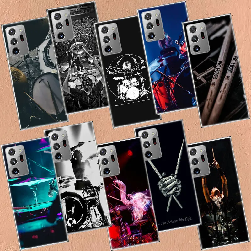 Drum Drummer Music Dj Phone Case For Samsung Galaxy A04 A04S A14 A24 A34 A54 A10 A20E A30 A40 A50 A70 A31 A41 A51 A71 A11 A21 Co