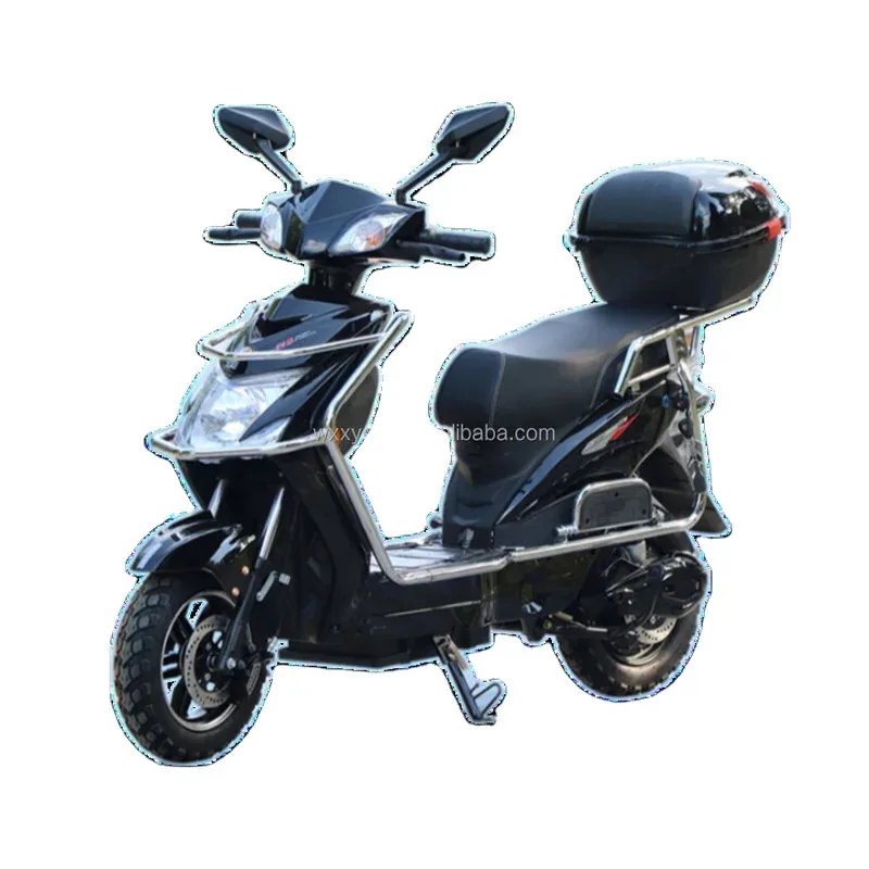 Factory Wholesale Cheap Adult Electric Scooter with 2 Seats Two-Wheel Racing Motorcycle for Sale