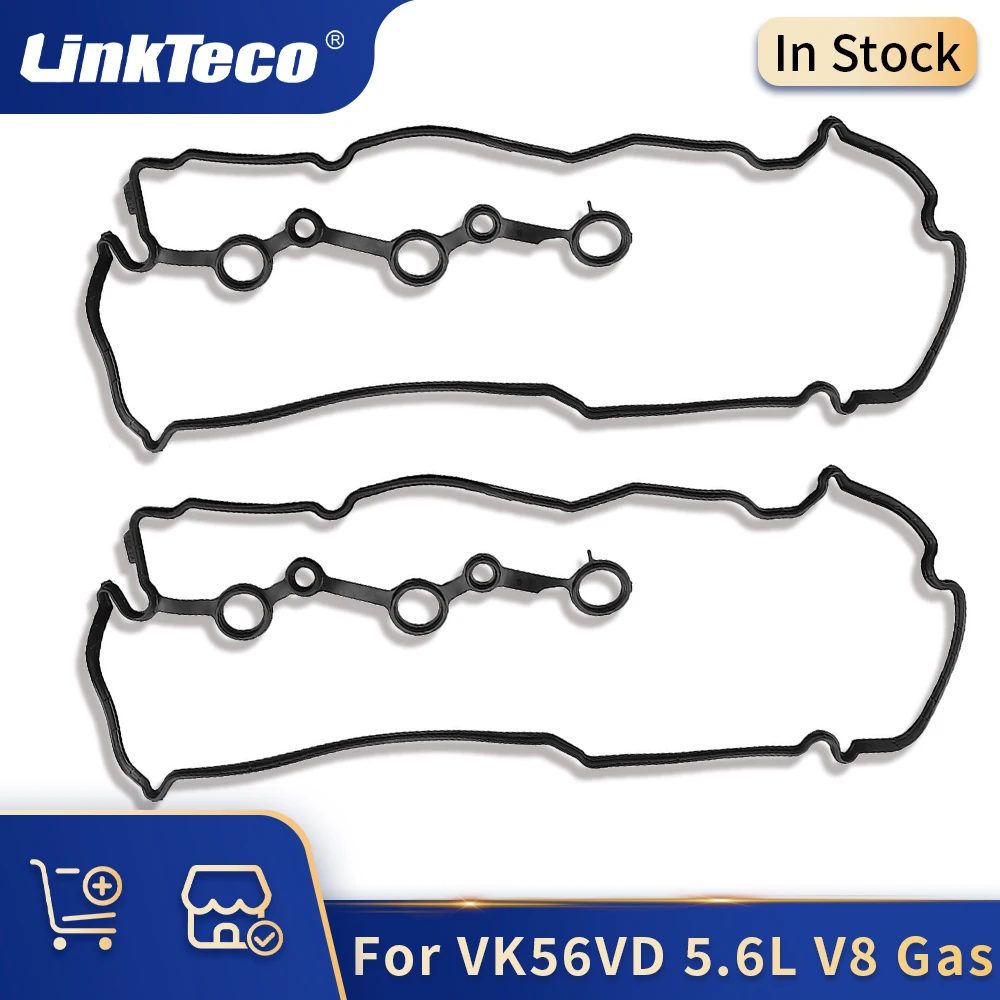 Engine Parts Valve Cover Gasket Set 5.6 L V8 Gas VK56VD For 2010-2022 INFINITI Q70 Q70L QX80 NISSAN Armada Titan Xd Patrol 5.6L