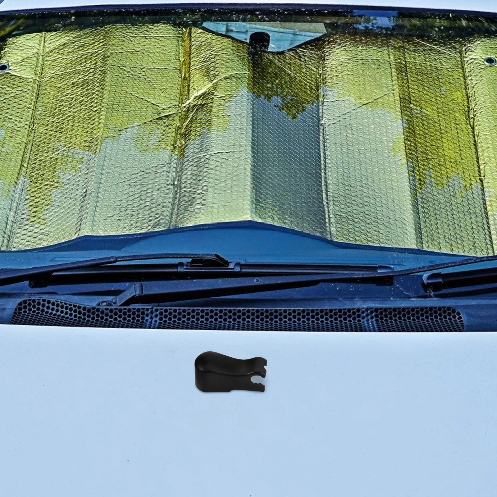 Front Windshield Wiper Arm Nut Cover Replacement Car Truck Suv Accessories Compatible for Pontiac 04 10 Durable Easy Install