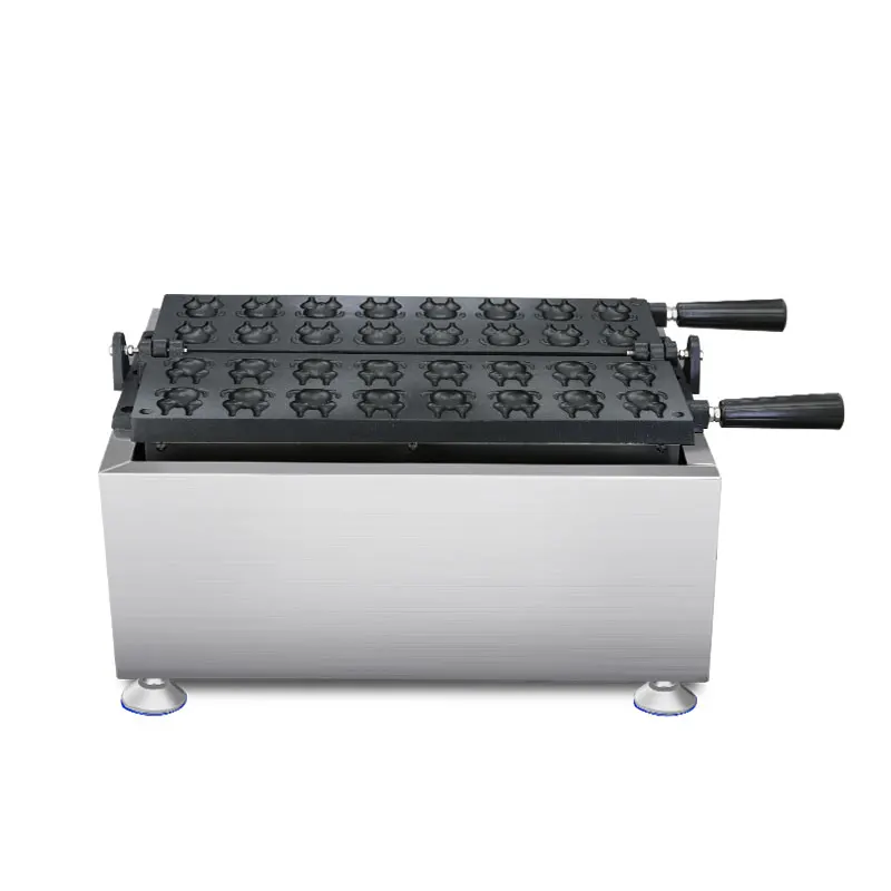110v 220v Commercial Electric Bubble Waffle Making Machine Hong Kong Belgian Egg Waffle Maker With Changeable Plates