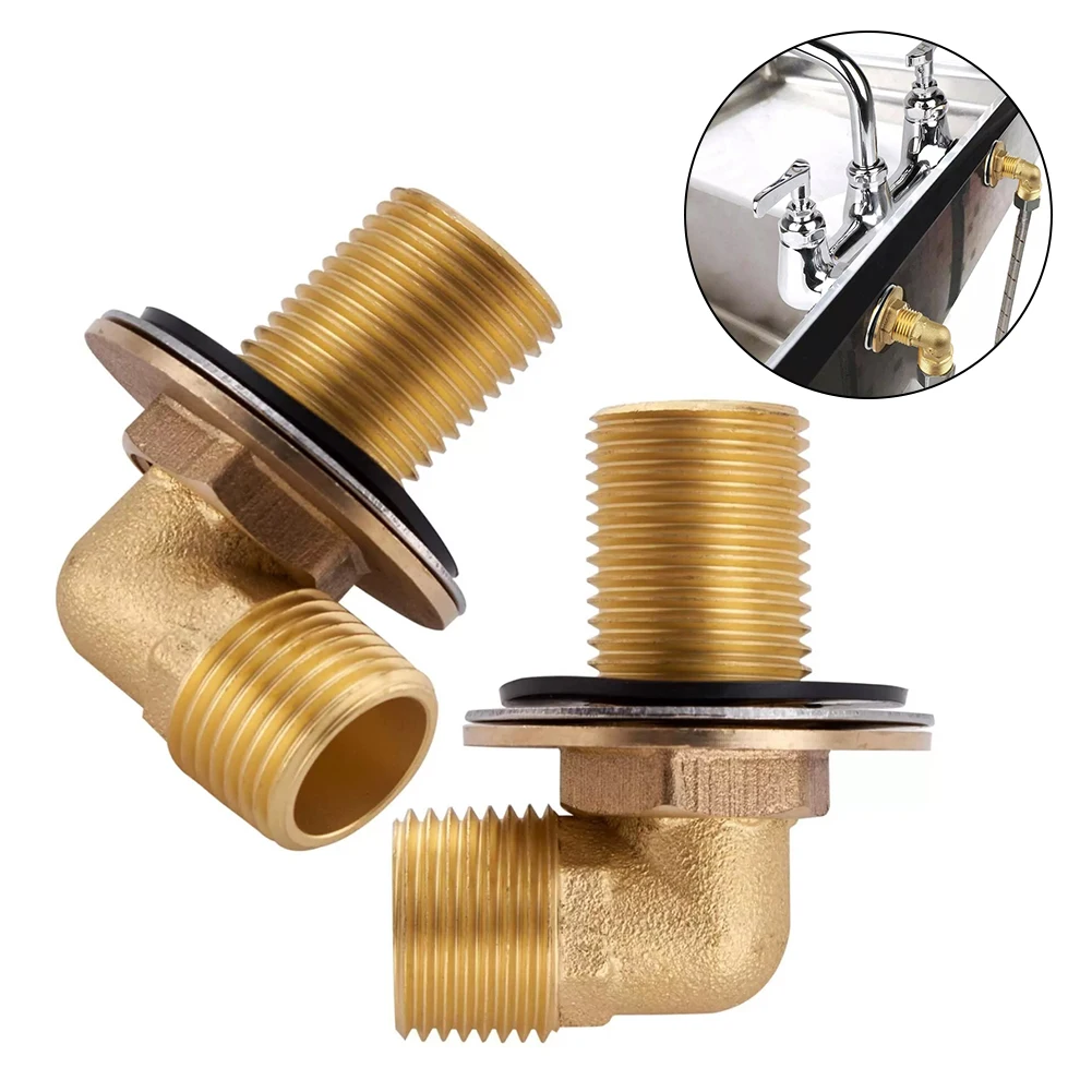 2PCS Faucet Angled Elbow Joint Installation Kit Wall Mount Tap Adapter Faucet Angled Curved Foot Kitchen Faucet Accessories