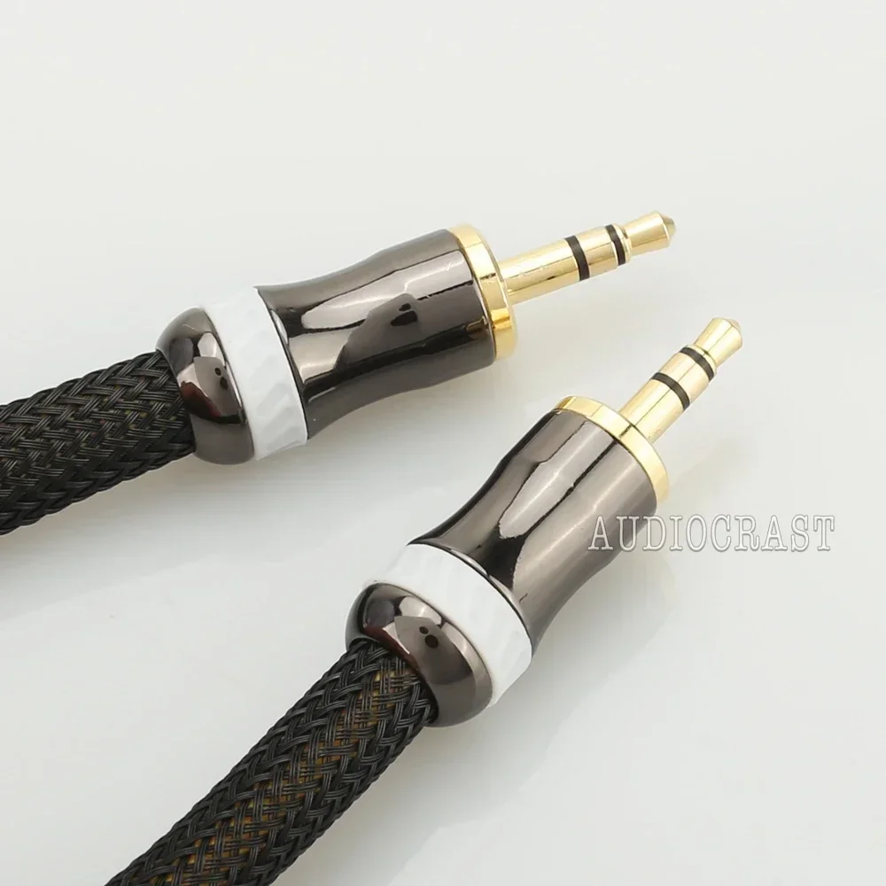 

VDH High End audio cable 3.5mm stereo to 3.5mm male American recorded 24k gold-plated plug cord