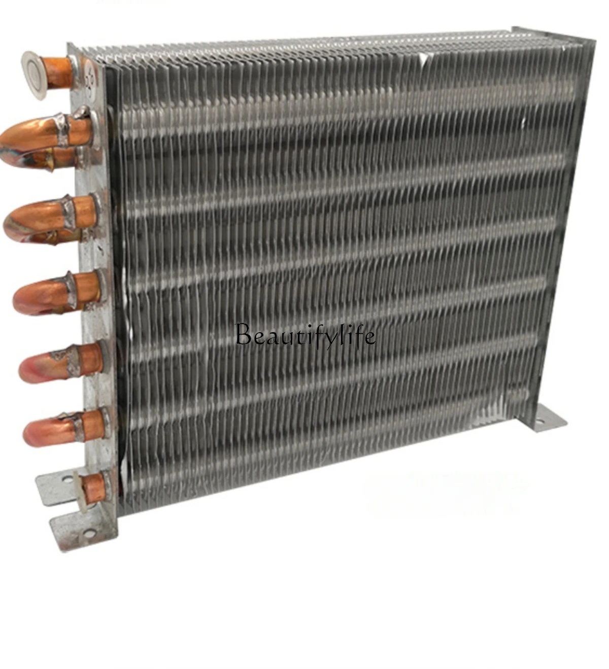 Freezer Freezer Copper Tube Radiator Fin Heat Exchanger Shell Free