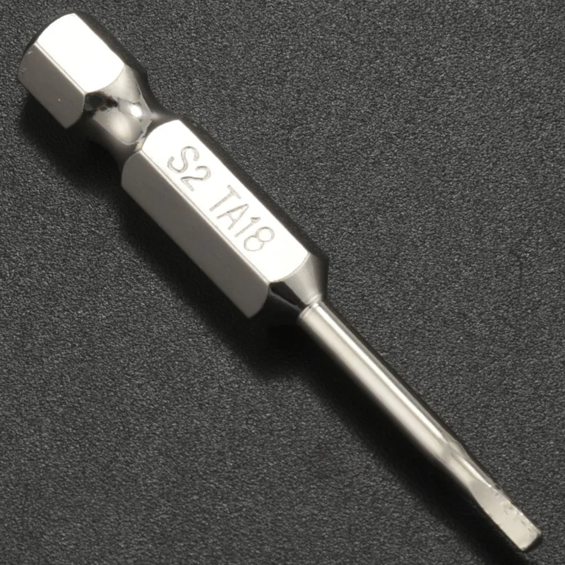 6 ชิ้น S2 เหล็กสกรูสามเหลี่ยม Bits ไขควงแม่เหล็ก Bit Anti Slip สามเหลี่ยมสกรูหัว 1.8/2 /2.3/2.5/2.7/3 มิลลิเมตร Dropshipping