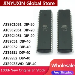 10Pcs New AT89C1051 AT89C2051 AT89C4051 DIP-20 AT89C51 AT89C52 AT89S51 AT89S52 AT89C55WD  -24PI 24PU DIP-40 IC Chip In Stock