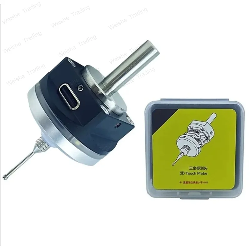 

latest V6 anti-roll 3D Touch Probe edge finder centering precision CNC probe compatible with mach3 and grb