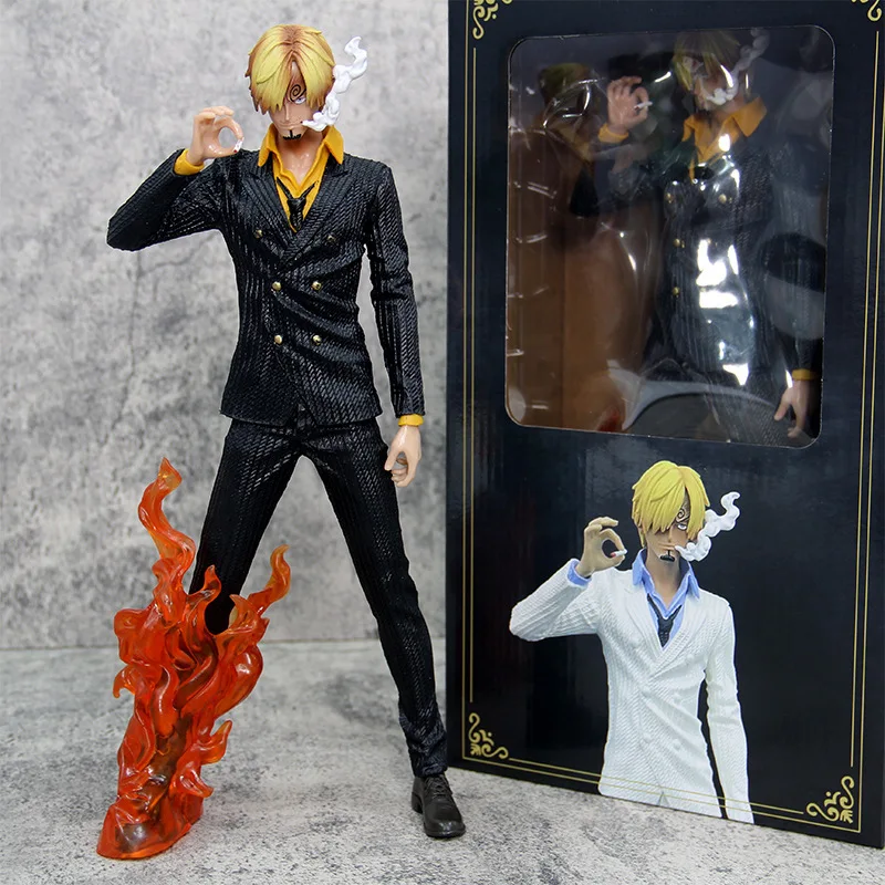 ฟิกเกอร์หนึ่งชิ้นการ์ตูน GK Dream Sanji, ฟิกเกอร์พีวีซีคอลเลกชั่นตุ๊กตาขยับแขนขาได้ของเล่นของประดับโต๊ะทำงาน32ซม. สำหรับเป็นของขวัญเด็ก