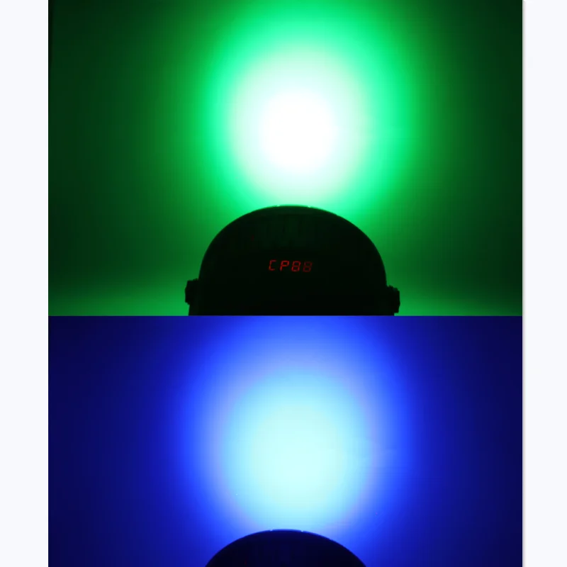 Imagem -06 - Full Colorled Flat Par Luz Controle Dmx512 dj Disco Bar Club Party Iluminação de Palco Evento Show 14x10w