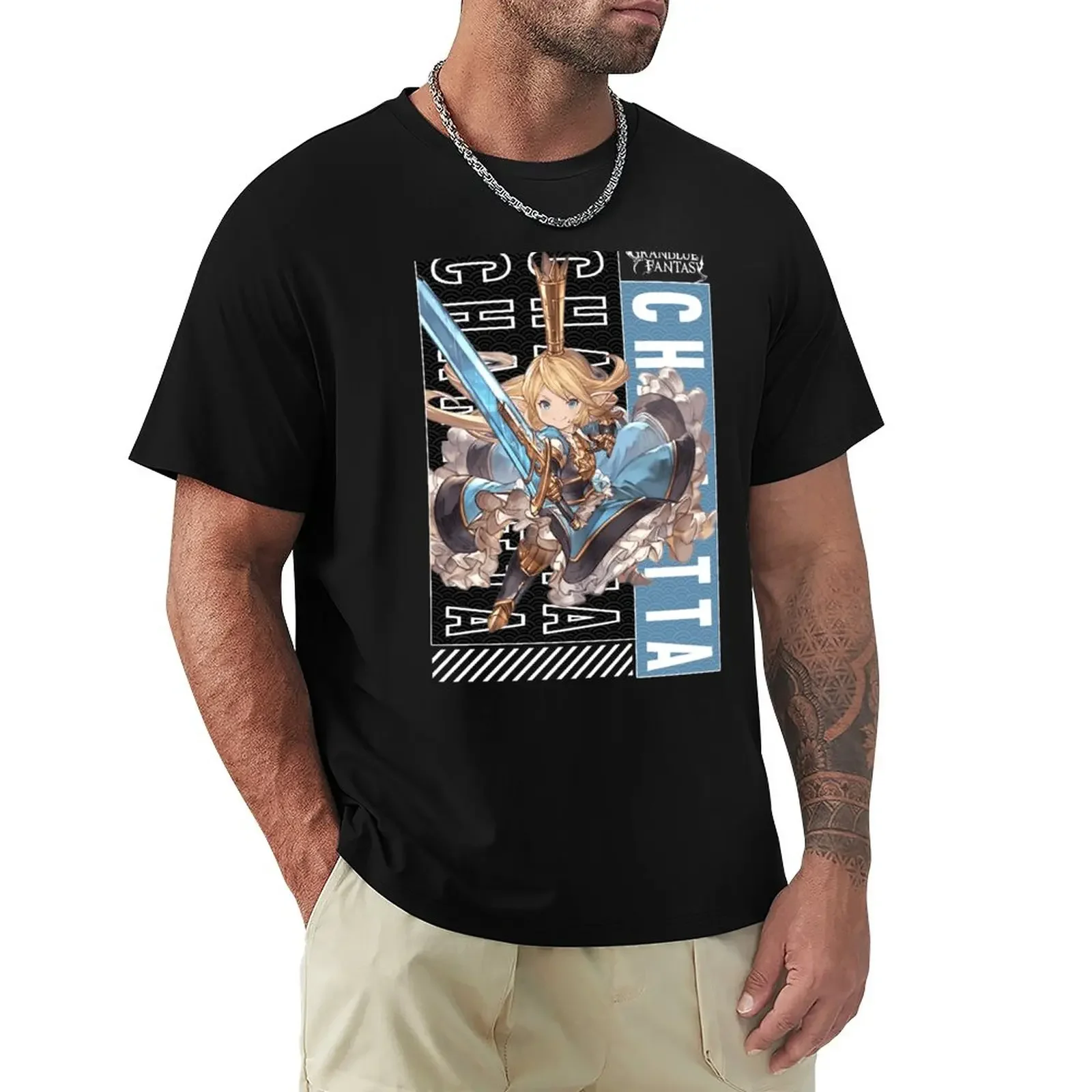 Charlotta | Granblue Fantasy The Animation T-Shirt summer tops animal prinfor boys boys animal print Men's clothing