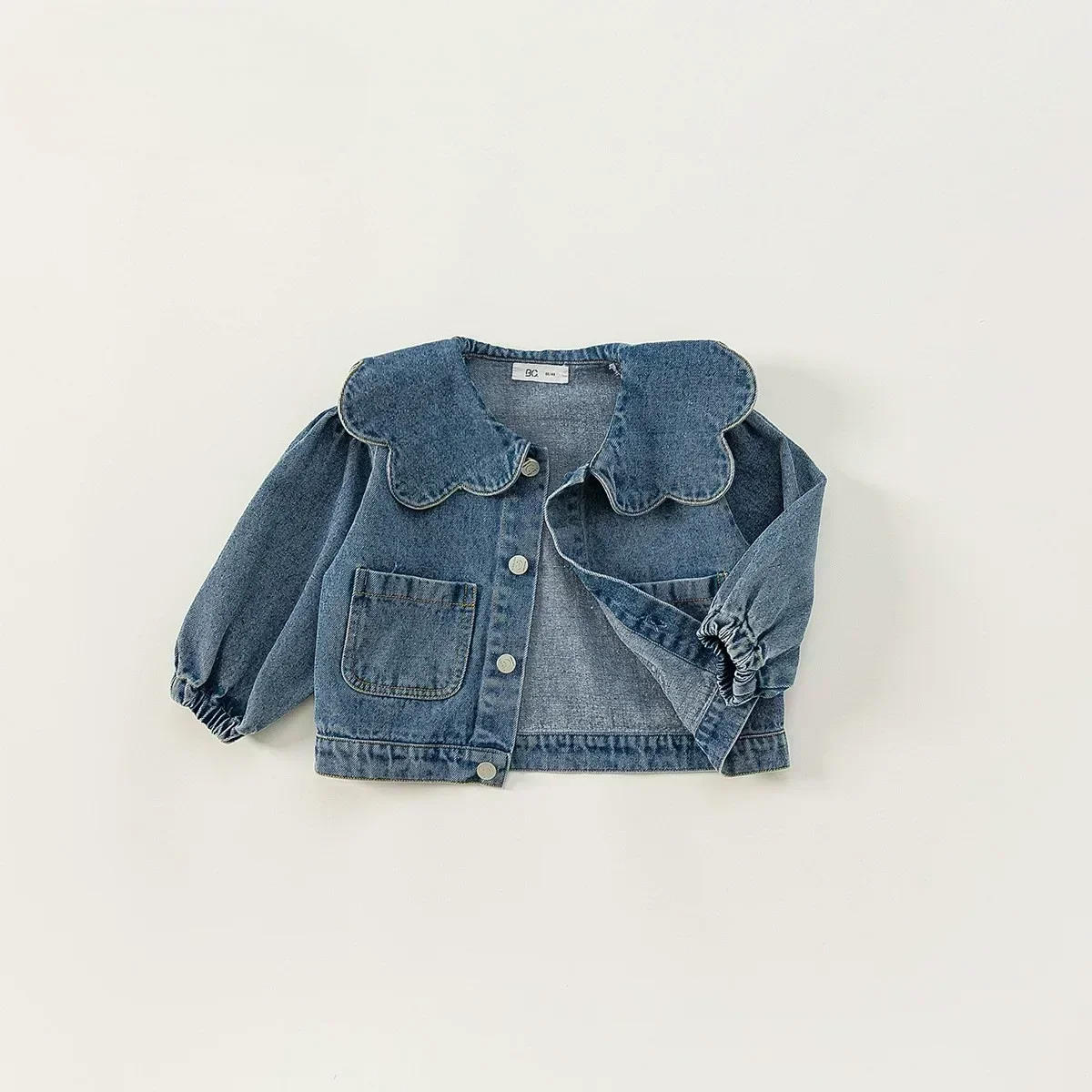 

Girls Jackets 2025 New Girl Chaquetachildren Cartoon Print Baby Autumn Outfit Solid Color Fashionable Tops Coats Clothes Outfits