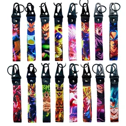 Dragon Ball Anime Cool Figures Eagle Beak Keychain Short Lanyards Used Phone Rope Badge Holder USB Pendant Portable Key Lanyard