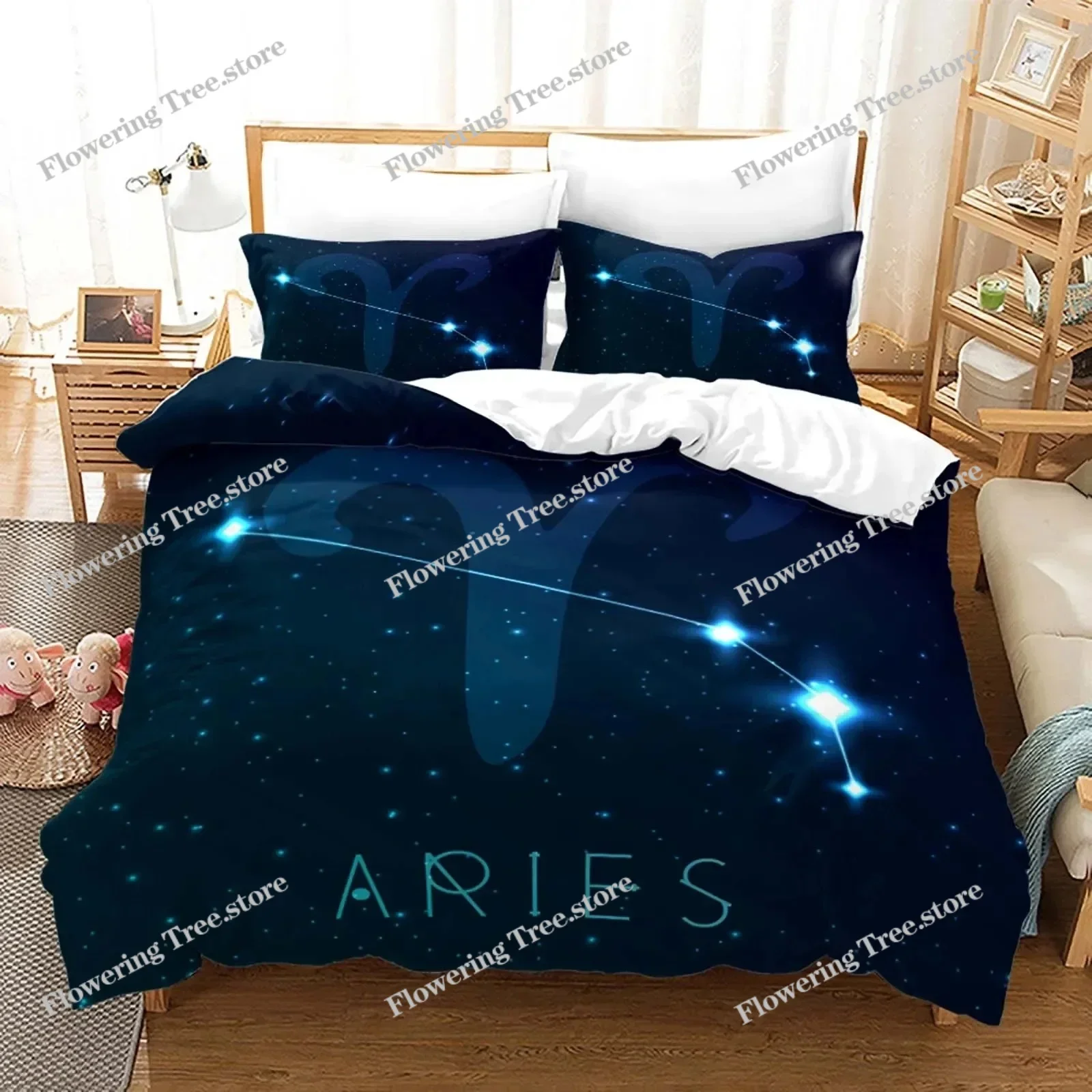 Constellation Bedding Sets 2025 Duvet Cover Bedding Set King Queen Bed Linen With Pillowcase Bedclothes Fashion Home Textile