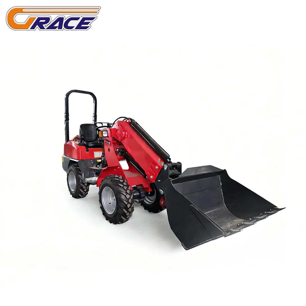Customized 5 Ton Mini Loader Diesel Hydraulic Large Mini Loader for Industrial Construction