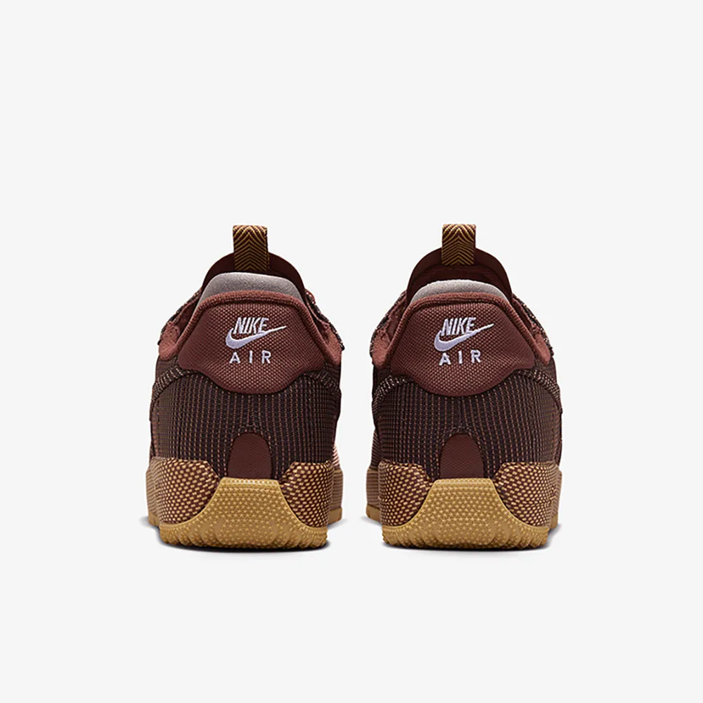 Nike Air Force 1 Wild أحذية رياضية منخفضة الجودة للجنسين أحمر محمر-بني ريترو أحذية رياضية كاجوال للرجال والنساء مضادة للانزلاق متينة FB2348-202