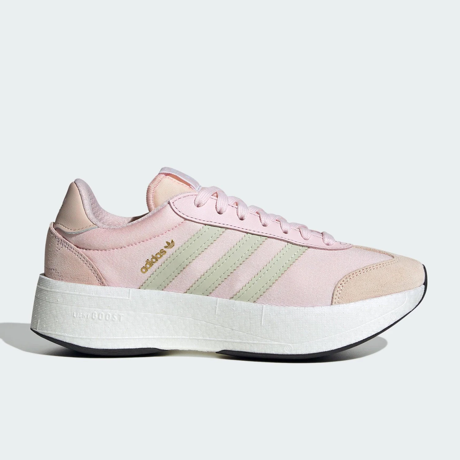 Adidas Authentic Three Leaves Women's Lace-Up Fashion Classic Casual Shoes JQ5153