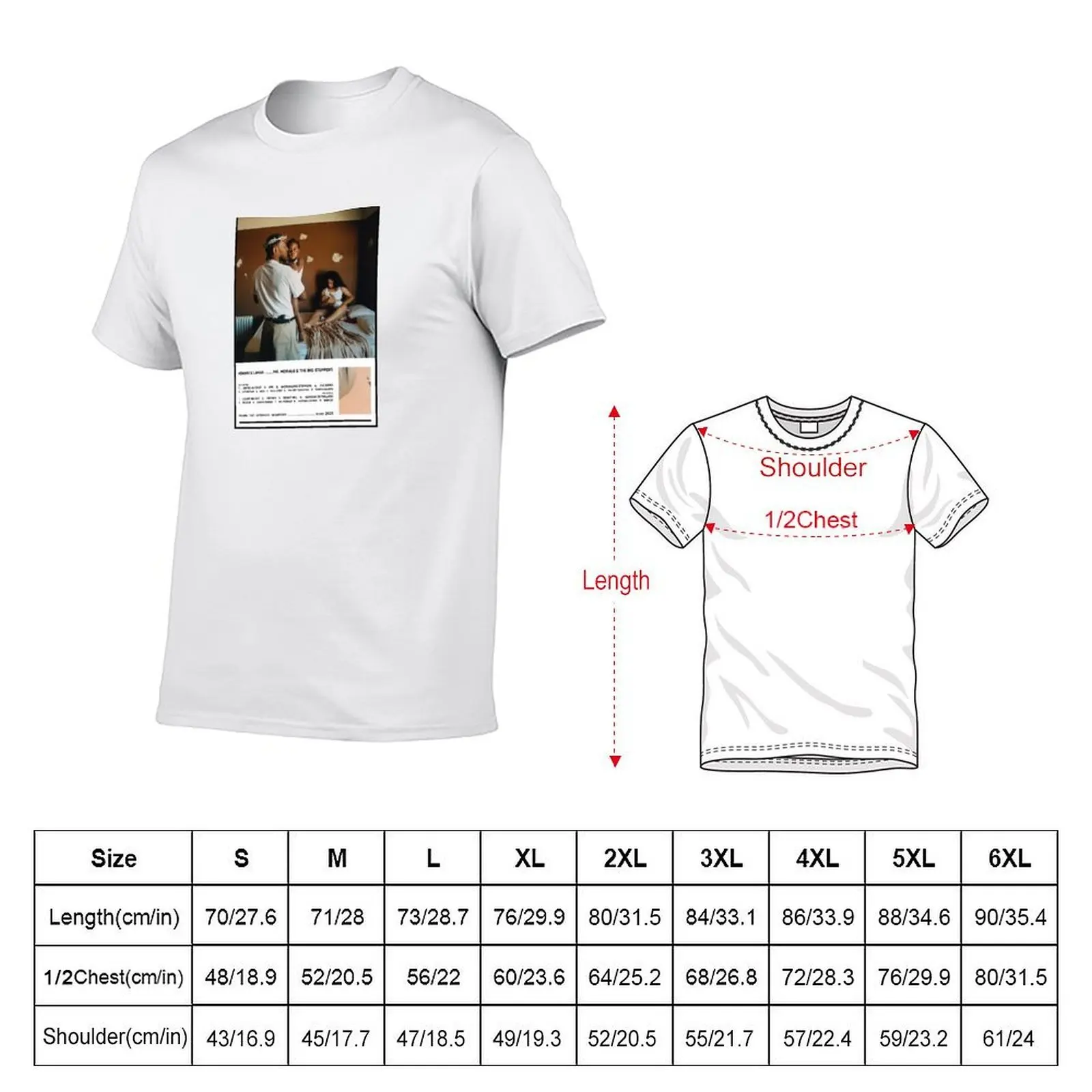 Mr. Morale & the Big Steppers Aesthetic Tracklist T-Shirt hippie clothes Luxury man mens shirts graphic tee
