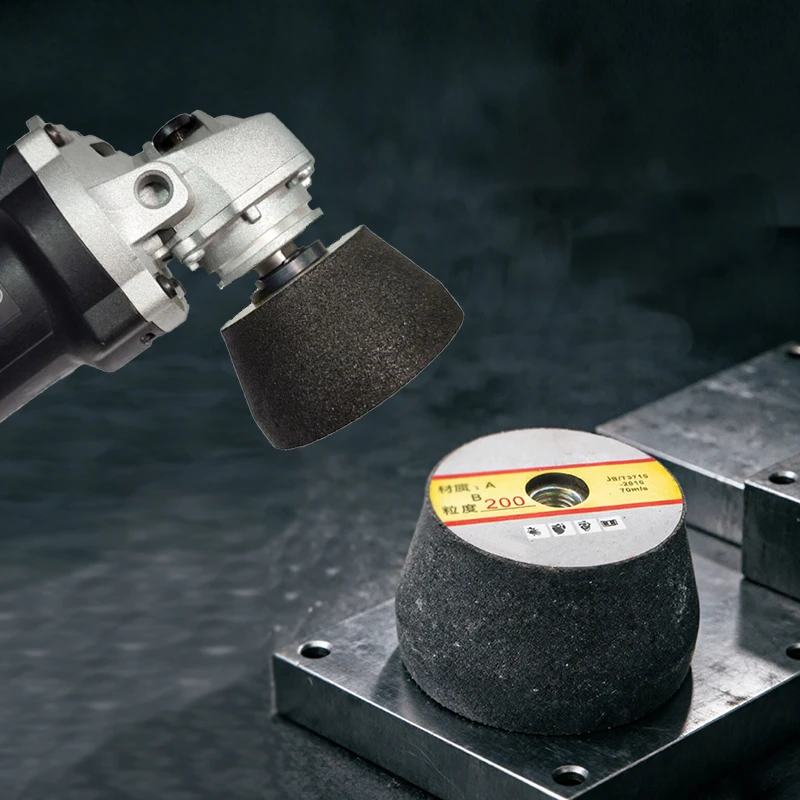 Grit 100/200# Diamond Grinding Wheels Polishing Chamfer Trimming Sharp Durable for Stone Concrete Metal Angle Grinder Wheel