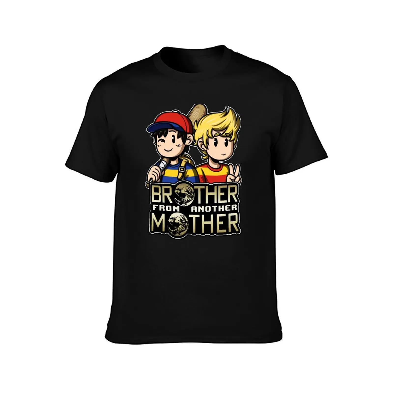 Another MOTHER - Ness & Lucas T-Shirt Summer Holiday Casual Tee T-Shirt